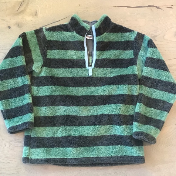 EUC Hanna Andersson fleece sweater; Size 140 - Picture 1 of 3